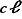 cℓ