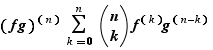 (fg)^(n)∑_k=0^n|(n)(k)|f...